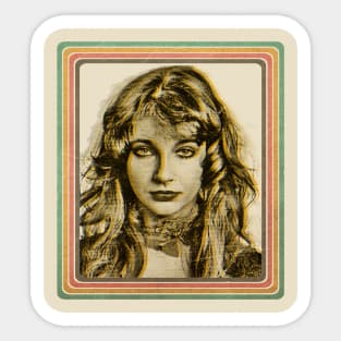 Kate Bush  Retro Aesthetic Sticker